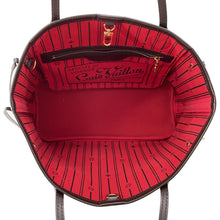 将图像加载到图库查看器中，LOUIS VUITTON Neverfull RedN51109 Damier Ebene Canvas Size PM
