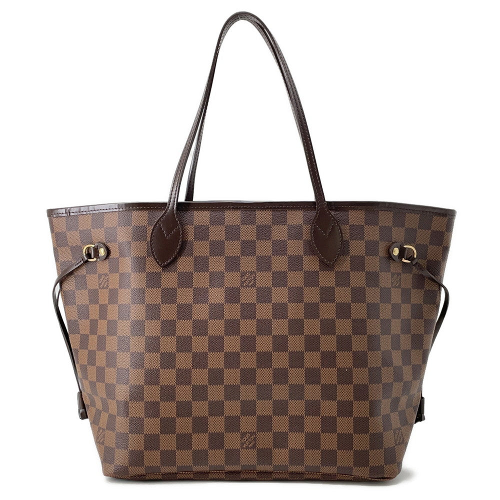 LOUIS VUITTON Neverfull CeriseN51105 Damier Ebene Canvas Size MM