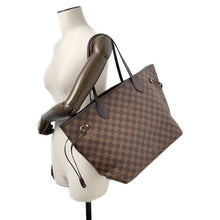 Load image into Gallery viewer, LOUIS VUITTON Neverfull CeriseN51105 Damier Ebene Canvas Size MM
