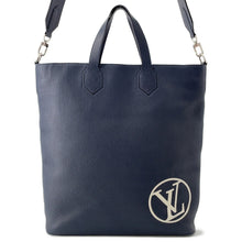 Load image into Gallery viewer, LOUIS VUITTON East Side Tote NavyM53428 Taurillon Leather
