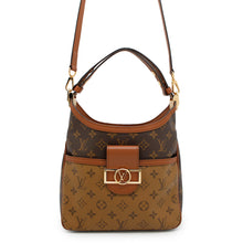 Load image into Gallery viewer, LOUIS VUITTON Hobo Dauphine NoirM45194 Monogram Monogram Reverse Canvas Size PM
