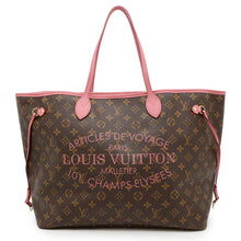 Load image into Gallery viewer, LOUIS VUITTON Neverfull Rose VeloursM40877 Monogram Ikat Flower Size GM
