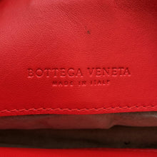 将图像加载到图库查看器中，Bottega Veneta INTRECCIATO Olympia Chainshoulder Bag Red Leather
