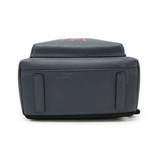 将图像加载到图库查看器中，Dior Backpack Stüssy collaboration Navy Leather

