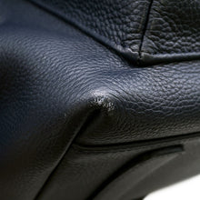 将图像加载到图库查看器中，Dior Backpack Stüssy collaboration Navy Leather
