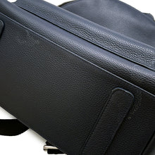 将图像加载到图库查看器中，Dior Backpack Stüssy collaboration Navy Leather
