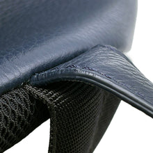 将图像加载到图库查看器中，Dior Backpack Stüssy collaboration Navy Leather
