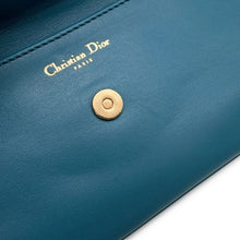 Load image into Gallery viewer, Dior Caro ChainShoulder Clutch Bag BlueM8641U Leather
