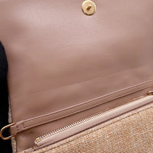 将图像加载到图库查看器中，Dior Caro ChainShoulder Bag Pink Tweed
