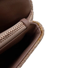 将图像加载到图库查看器中，Dior Caro ChainShoulder Bag Pink Tweed
