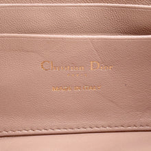 将图像加载到图库查看器中，Dior Caro ChainShoulder Bag Pink Tweed
