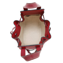 Load image into Gallery viewer, LOEWE Hammock Drawstring Shoulder Bag Raspberry314.12.V07 Leather Size Mini
