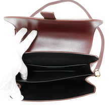 Load image into Gallery viewer, SAINT LAURENT PARIS Satchel Monogram Allover Shoulder Bag Bordeaux568604 Suede leather Size Small
