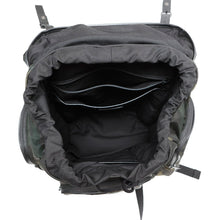 将图像加载到图库查看器中，SAINT LAURENT PARIS HUNT Backpack Camouflage Green/Black437110 Nylon Leather
