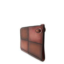 Load image into Gallery viewer, Berluti Calligraphy Nino Clutch Bag RedNINO_TGM_NEO Leather Size TGM
