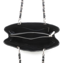将图像加载到图库查看器中，CHANEL GST ChainTote Bag BlackA50995 Caviar Leather
