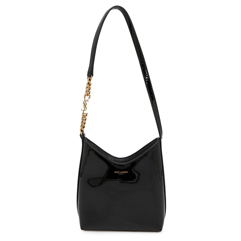 SAINT LAURENT PARIS Handbag Black773626 Patent Leather