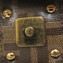 Load image into Gallery viewer, FENDI Flower Zucca Bucket Shoulder Bag Brown/Black8BR777 Leather coated Canvas
