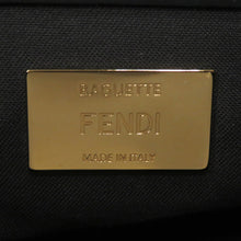 Load image into Gallery viewer, FENDI Flower Zucca Bucket Shoulder Bag Brown/Black8BR777 Leather coated Canvas

