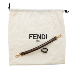 Load image into Gallery viewer, FENDI Flower Zucca Bucket Shoulder Bag Brown/Black8BR777 Leather coated Canvas
