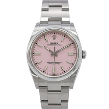 Load image into Gallery viewer, ROLEX Oyster Perpetual 36 W36mm Stainless Steel Candy pink Dial126000
