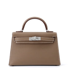 Load image into Gallery viewer, HERMES Mini Kelly 2 Etoupe Epsom

