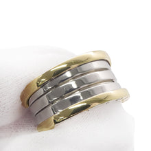 将图像加载到图库查看器中，BVLGARI B-zero1 4-band Ginza limited edition Size 50/#10 K18YG K18WG
