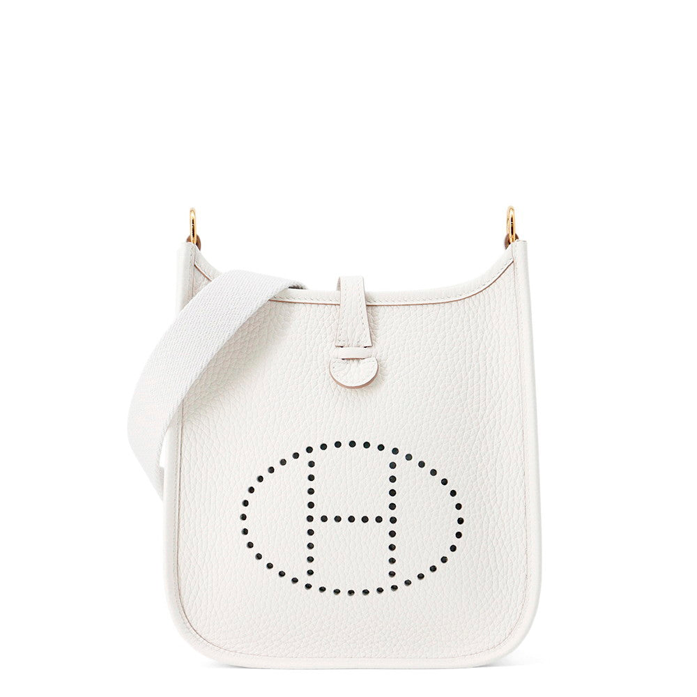 HERMES Evelyne Long Grease pail Taurillon Clemence Size TPM