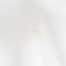 Load image into Gallery viewer, HERMES Picotin Lock Eclat New White/Sesame Taurillon Clemence Swift Leather Size PM
