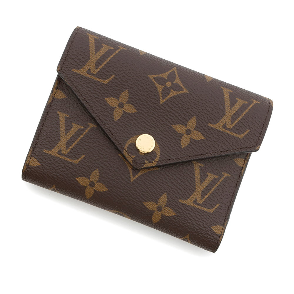 LOUIS VUITTON Portefeuille Victorine Rose BallerineM62360 Monogram