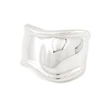 将图像加载到图库查看器中，TIFFANY&amp;Co. Elsa Peretti Small Bone Cuff (Left Hand) Size Medium60020031 SV925
