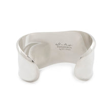 将图像加载到图库查看器中，TIFFANY&amp;Co. Elsa Peretti Small Bone Cuff (Left Hand) Size Medium60020031 SV925
