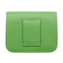 Load image into Gallery viewer, HERMES Constance slim wallet Vert Yucca/Mauve Pale Evercolor
