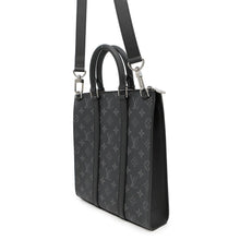 Load image into Gallery viewer, LOUIS VUITTON Sac Plat NoirM46098 Monogram Eclipse
