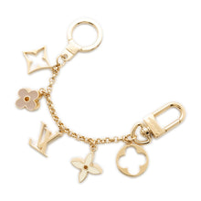 Load image into Gallery viewer, LOUIS VUITTON Bag Bag Charm / Chain Fleur de Monogram GoldM65111 Metal
