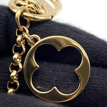 Load image into Gallery viewer, LOUIS VUITTON Bag Bag Charm / Chain Fleur de Monogram GoldM65111 Metal
