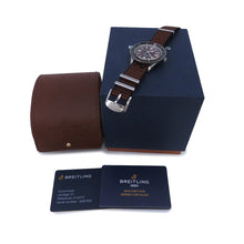 将图像加载到图库查看器中，BREITLING Superocean Heritage &#39;57 W42mm Stainless Steel Fabric Brown DialA103703A1Q1W1
