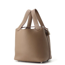将图像加载到图库查看器中，HERMES Picotin Lock Etoupe Taurillon Clemence Size PM
