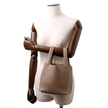 将图像加载到图库查看器中，HERMES Picotin Lock Etoupe Taurillon Clemence Size PM
