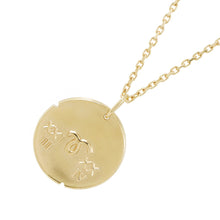 将图像加载到图库查看器中，Van Cleef &amp; Arpels Zodiac Medal Arietis (Aries) NecklaceVCARP7SQ00 /VCARP7U600 18K Yellow Gold
