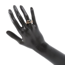 将图像加载到图库查看器中，HERMES Albertine Chaine d&#39;Ancre Double Ring Size 51/#11 18K Pink Gold
