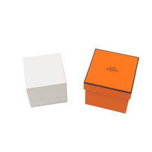 将图像加载到图库查看器中，HERMES Albertine Chaine d&#39;Ancre Double Ring Size 51/#11 18K Pink Gold
