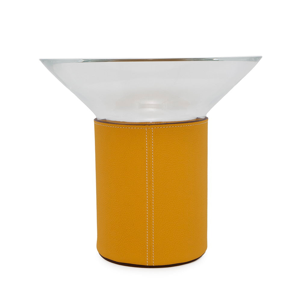 HERMES Base Delta Jaune Ambre Glass Taurillon Squirrel Size PM