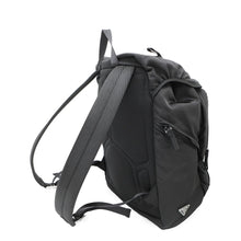 将图像加载到图库查看器中，PRADA Backpack Black2VZ062 Nylon
