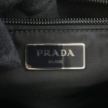 将图像加载到图库查看器中，PRADA Backpack Black2VZ062 Nylon
