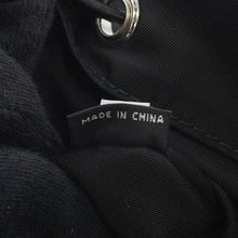 将图像加载到图库查看器中，PRADA Backpack Black2VZ062 Nylon
