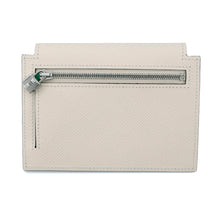 将图像加载到图库查看器中，HERMES Kelly Pocket Compact Tricolor Vert Fizz/Nata/Vert Comics Epsom
