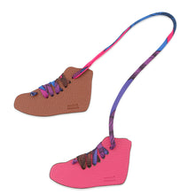 将图像加载到图库查看器中，HERMES Petit Ash Sneakers Yellow/Brown/Pink Epsom
