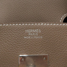 Load image into Gallery viewer, HERMES Shoulder Birkin Etoupe Evercolor Size 29
