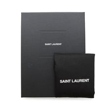 Load image into Gallery viewer, SAINT LAURENT PARIS Botanical Pattern Clutch Bag Black/Green650125 Leather
